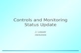 Controls and Monitoring Status Update