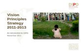 Vision Principles Strategy 2011-2013
