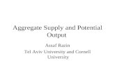 Aggregate Supply and Potential Output