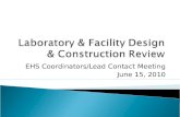 Laboratory & Facility Design & Construction Review