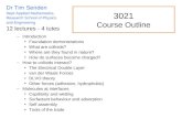 3021 Course Outline