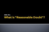 What is “Reasonable Doubt”?