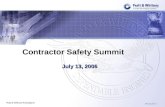 Contractor Safety Summit