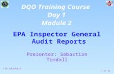 EPA Inspector General  Audit Reports