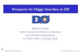 Prospects for Higgs Searches at DØ