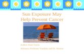Sun Exposure May Help Prevent Cancer