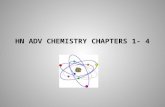 HN ADV  CHEMISTRY CHAPTERS 1-  4