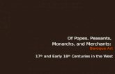 Of Popes, Peasants,  Monarchs, and Merchants: Baroque Art
