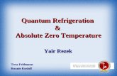 Quantum Refrigeration  &  Absolute Zero Temperature
