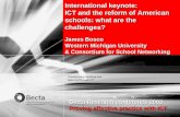 International keynote: ICT and the reform of American schools: what are the challenges?