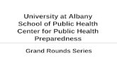 University at Albany School of Public Health Center for Public Health Preparedness