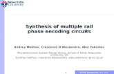 Synthesis of multiple rail phase encoding circuits