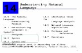 Understanding Natural Language