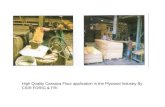 High Quality Cassava Flour application in the Plywood Industry By CSIR FORIG & FRI