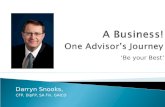 A Business! One Advisor’s Journey