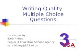 Writing Quality  Multiple Choice Questions