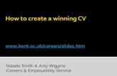 How to create a winning CV kent.ac.uk/careers/slides.htm