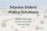 Marine Debris Policy Solutions