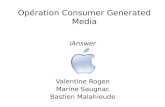 Opération Consumer Generated Media