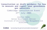 Consultation  on draft guidance for how to measure and report your greenhouse gas emissions