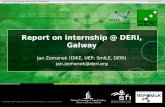 Report on internship @ DERI, Galway