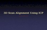 3D Scan Alignment Using ICP