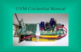 UVM CricketSat Manual