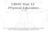 CBHS Year 12  Physical Education