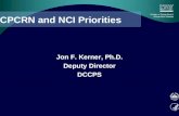 CPCRN and NCI Priorities