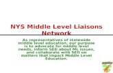 NYS Middle Level Liaisons Network