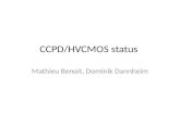 CCPD/HVCMOS  status