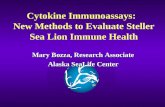 Cytokine Immunoassays:   New Methods to Evaluate Steller Sea Lion Immune Health