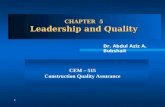 CHAPTER  5 Leadership and Quality