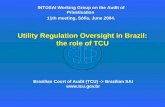 Utility Regulation Oversight in Brazil: the role of TCU