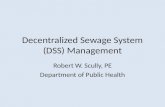 Decentralized Sewage System (DSS) Management