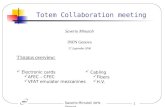 Totem Collaboration meeting