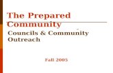 Phase 2: Community Health Councils & Community Outreach
