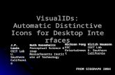VisualIDs: Automatic Distinctive Icons for Desktop Interfaces
