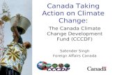 Canada Taking Action on Climate Change: