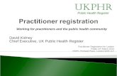 Practitioner registration