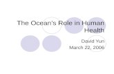 The Ocean’s Role in Human Health