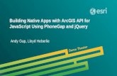Building Native Apps with ArcGIS API for JavaScript Using PhoneGap and jQuery