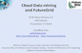 Cloud Data mining  and FutureGrid