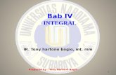 Bab  IV INTEGRAL