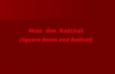 Akar dan Radikal (Square Roots and Radical)