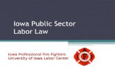 Iowa Public Sector Labor Law