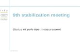 9th stabilization meeting