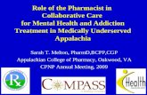 Sarah T. Melton, PharmD,BCPP,CGP Appalachian College of Pharmacy, Oakwood, VA