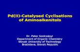 Pd(II) - Catalysed Cyclisations of Aminoalkenitols