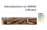 Introduction to ARHS Library